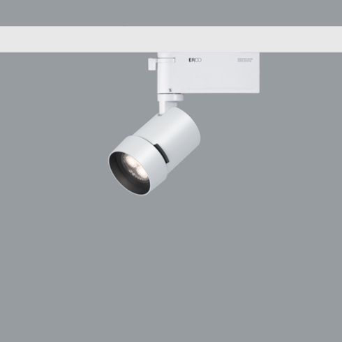 27206.000 POLLUX white Zoom spotlight for ERCO 3-circuit system