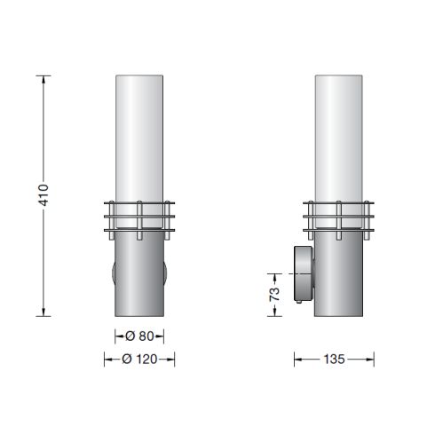 31094K3 LED wall luminaire