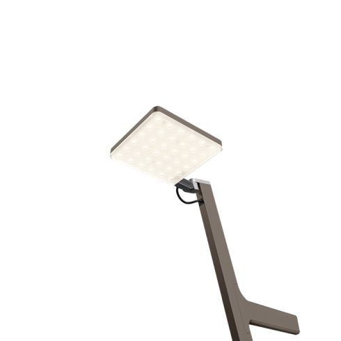Roxxane Leggera 101 CL SET LED floor luminaire, dark bronze