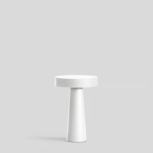 24867WK27 Battery-powered LED table luminaire, white