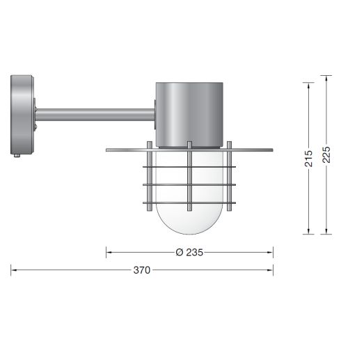 31171K3 Wall luminaire